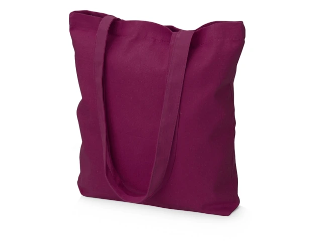 Сумка из плотного хлопка Carryme 220, 220 г/м2 · винный