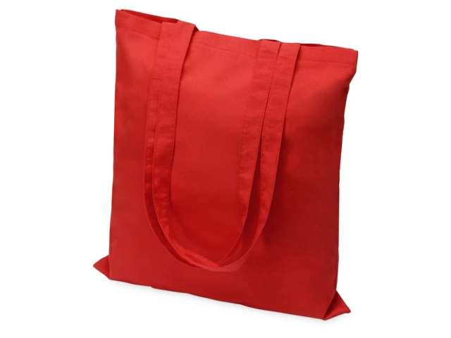 Сумка из хлопка Carryme 105, 105 г/м2 · красный