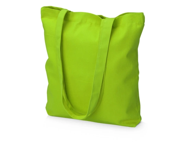 Сумка из плотного хлопка Carryme 200, 200 г/м2 · зеленое яблоко