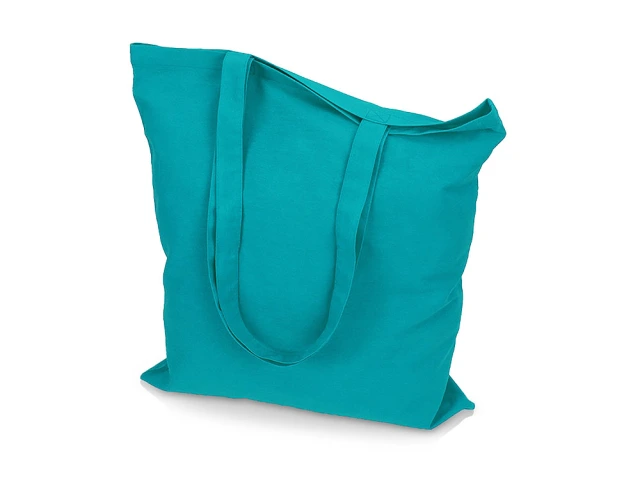 Сумка из хлопка Carryme 140, 140 г/м2 · бирюзовый