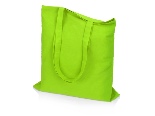 Сумка из хлопка Carryme 140, 140 г/м2 · зеленое яблоко