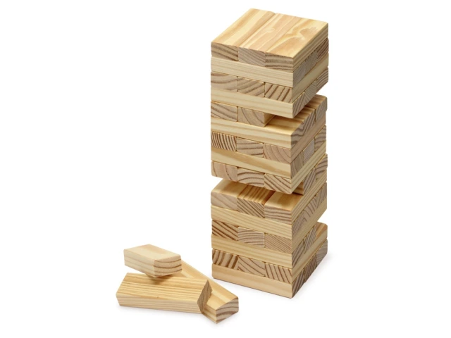 Игра из дерева Big Tower 48 · бежевый