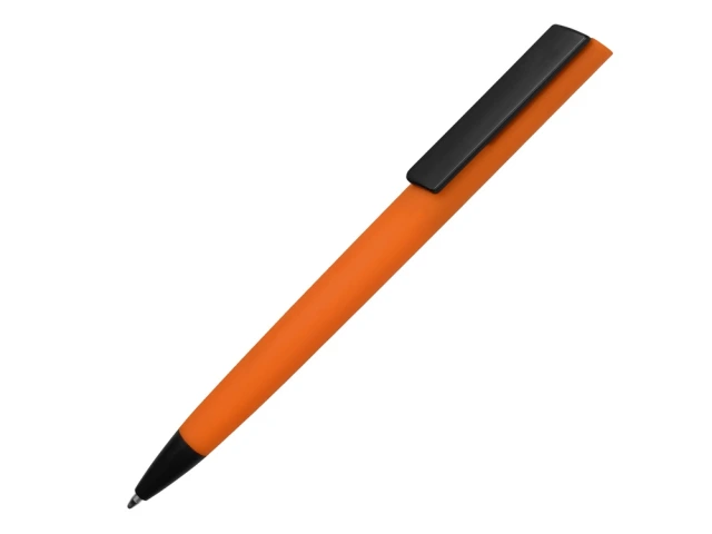 Ручка пластиковая шариковая C1 soft-touch · оранжевый
