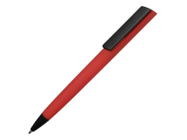 Ручка пластиковая шариковая C1 soft-touch · красный