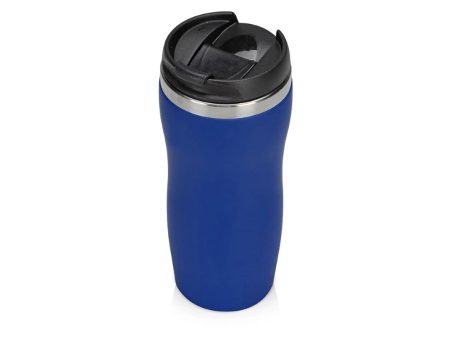 Термокружка Double wall mug С1 soft-touch, 350 мл · синий