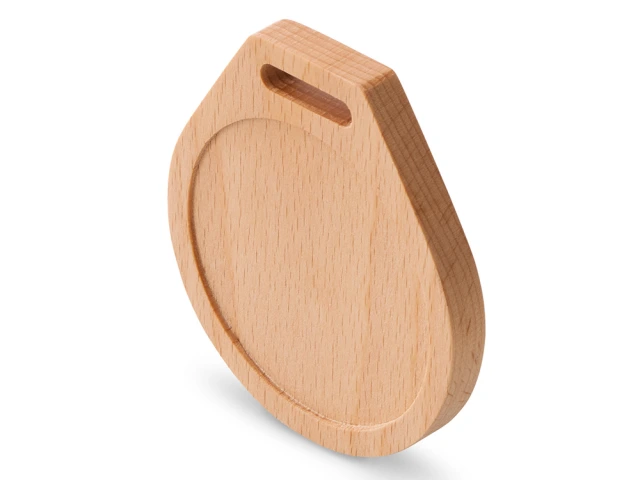 Медаль из бука Round · натуральный · 625379