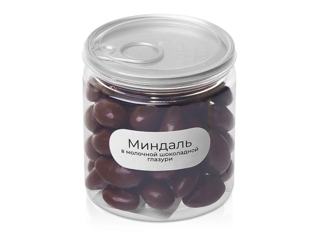 Миндаль в молочной шоколадной глазури Glazura, 140 гр · коричневый · 11000