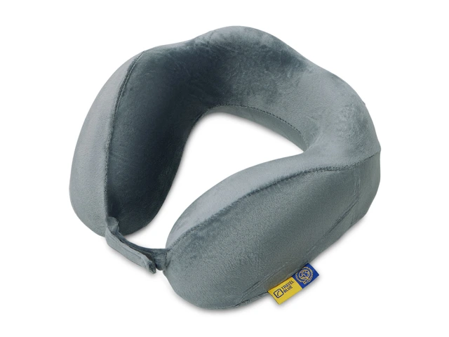 Подушка для путешествий с эффектом памяти Tranquility Pillow · серый