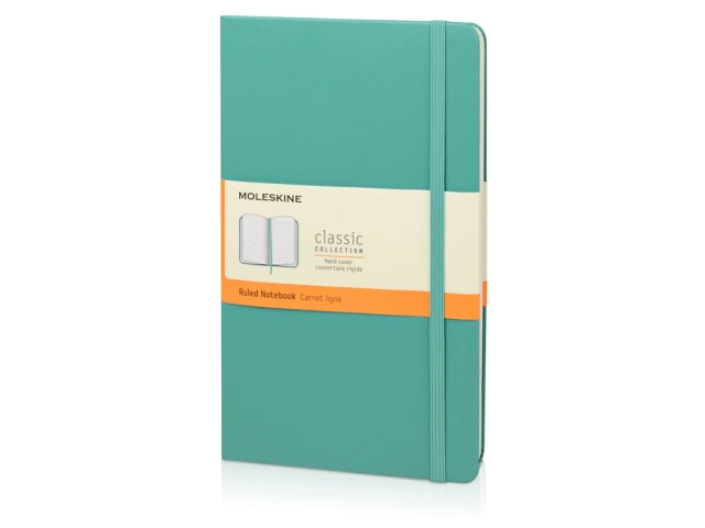 Записная книжка А5 (Large) Classic (в линейку) · морская волна