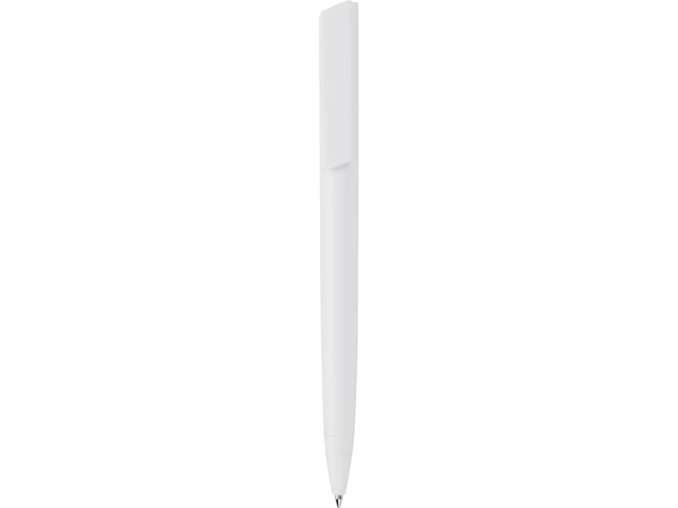 Ручка пластиковая шариковая Taper Solid, матовый белый