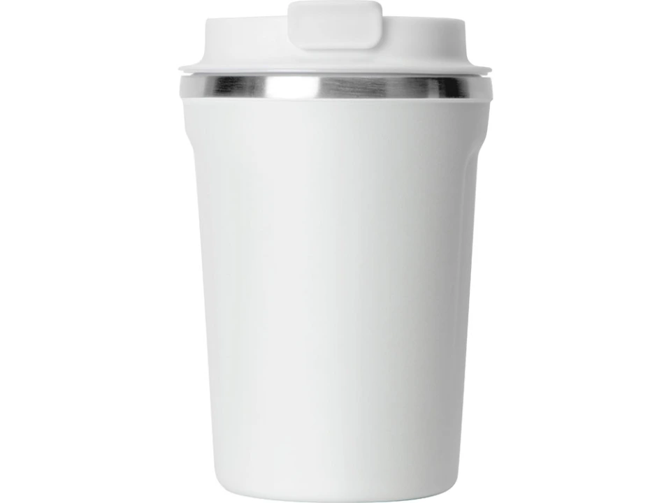 Термокружка CAFe COMPACT, 380 мл, белый