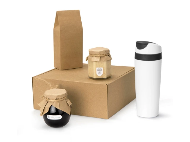 Подарочный набор Tea Cup Superior Honey · коричневый, белый