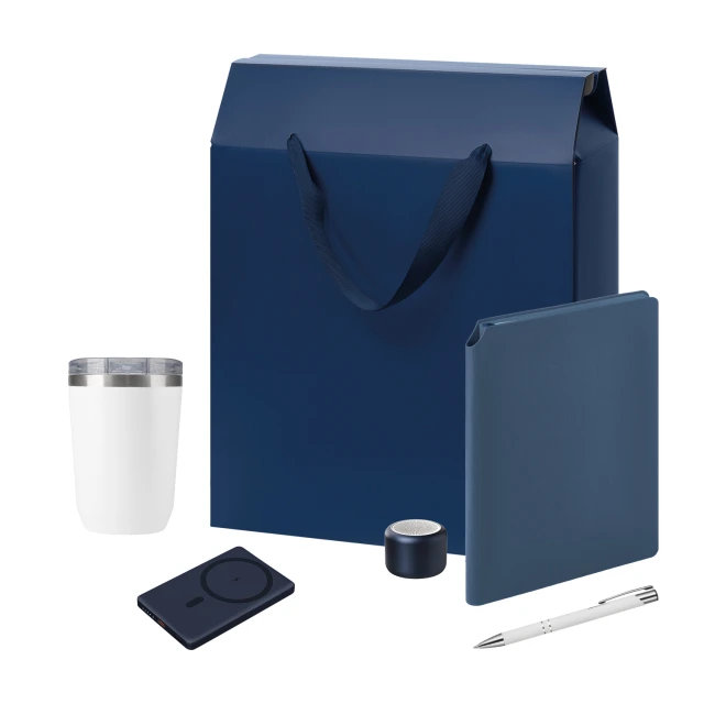 Подарочный набор Велком Пак Премиум (Welcome Pack Premium) · СИНИЙ