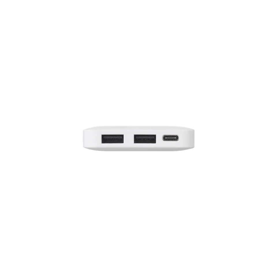 Внешний аккумулятор с подсветкой Анкор (Ancor) 5000 mAh, белый
