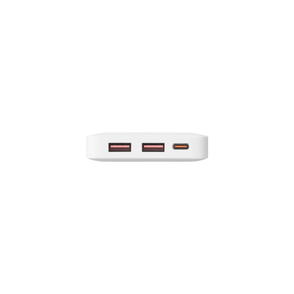 Внешний аккумулятор с подсветкой Анкор Плюс PD (Ancor PD Plus) 10000 mAh, белый