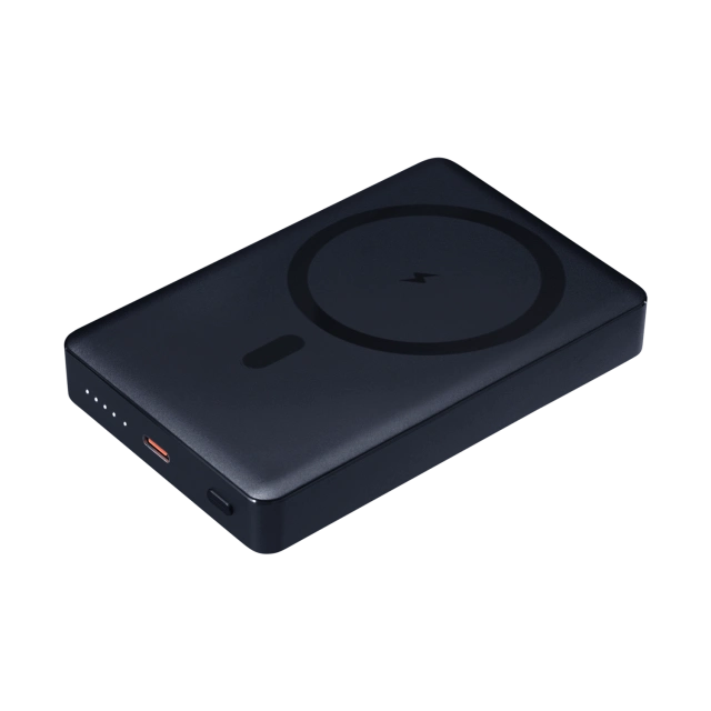 Внешний аккумулятор Атлантис Плюс PD (Atlantis PD Plus) 10000mAh с функцией беспроводной зарядки 15W · СИНИЙ