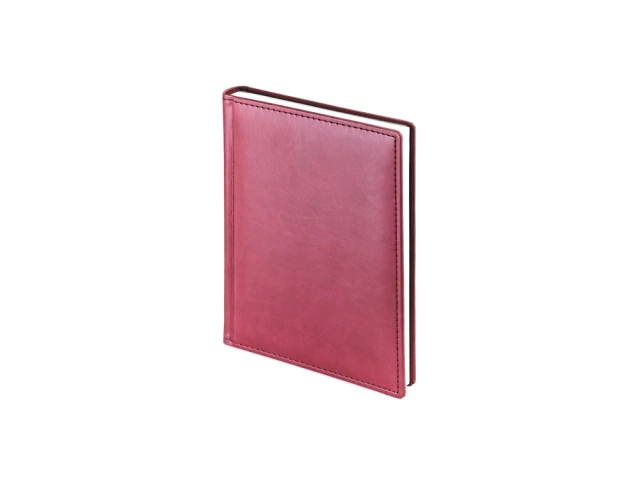 Ежедневник недатированный А5 Velvet · бордовый