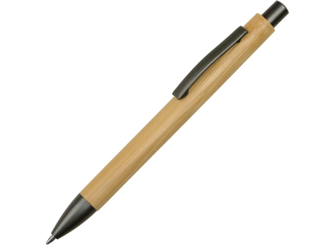 Ручка бамбуковая шариковая Tender Bamboo · дерево/темно-серый